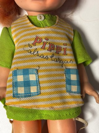 Muñeca Pippi Calzaslargas Años 70 Toyse