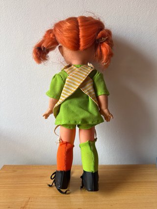 Muñeca Pippi Calzaslargas Años 70 Toyse