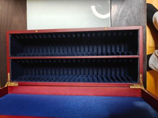2 Estuches Leuchtturm Madera 50 Cápsulas