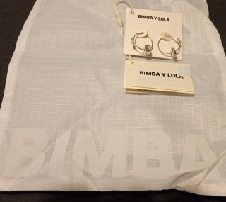 Pendientes Bimba y Lola Aro Plata