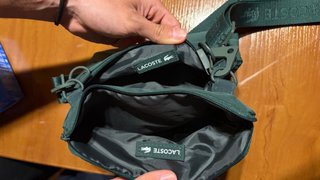 Bandolera Lacoste Verde