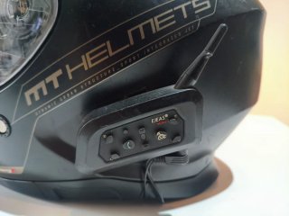 Casco MT Helmets Thunder 3 Jet Negro