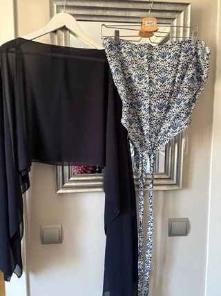 Conjunto Brookville negro y azul