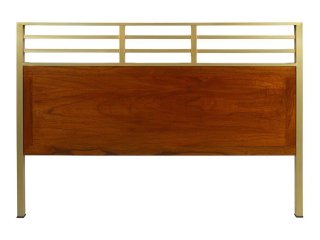 Cabecero madera y metal 160cm
