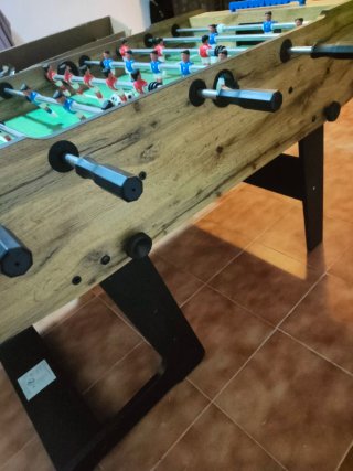 Futbolín de madera