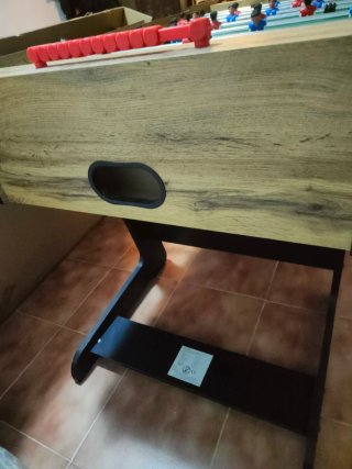 Futbolín de madera