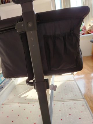 Cuna colecho Kinderkraft plegable + colchón