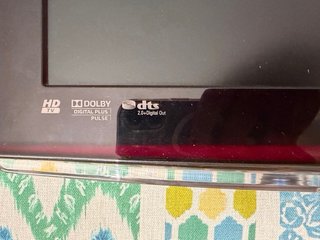Televisor Samsung Negro/Rojo