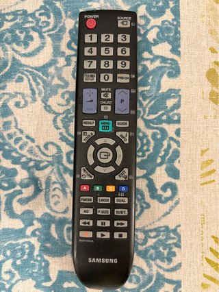 Televisor Samsung Negro/Rojo