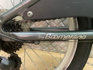 Bicicleta Plegable Boomerang Gris