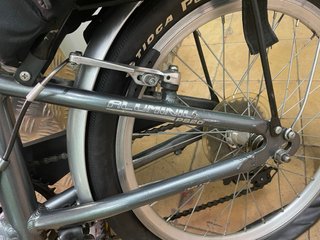 Bicicleta Plegable Boomerang Gris
