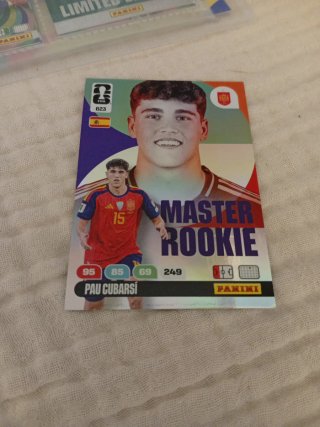 Master Rookie Pau Cubarsi Panini FIFA 623