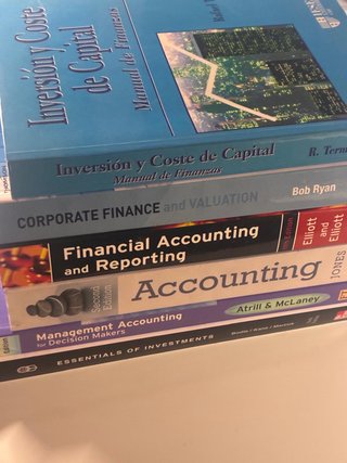 Lote 6 libros MBA Finanzas y Contabilidad