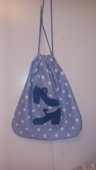Bolsa para zapatos de flamenco