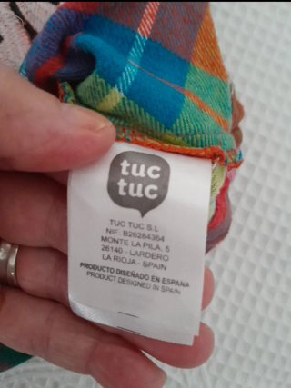 Vestido y rebeca Tuc Tuc 1 año