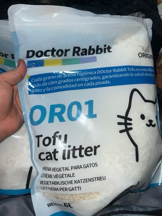 Arena para gatos Doctor Rabbit Tofu 6L