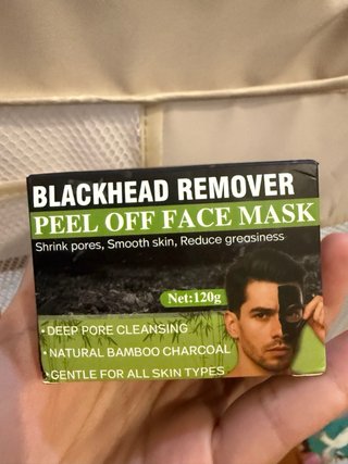 Mascarilla Carbón Activado Puntos Negros
