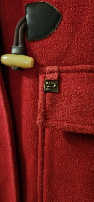 Abrigo Mujer Rojo Talla M