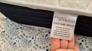 Colchón Cuna Visco Baby Spring