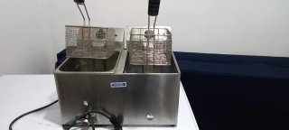 Freidora industrial acero inoxidable