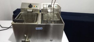 Freidora industrial acero inoxidable