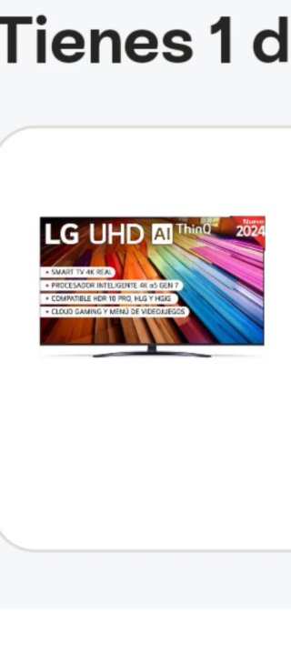 TV LG UHD AI ThinQ 55UT81006LA 4K 2024