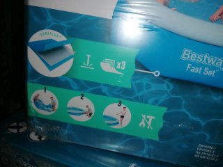 Piscina Bestway Fast Set 3.05m x 76cm