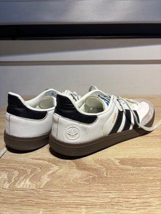 Adidas Samba Gris y Blanco
