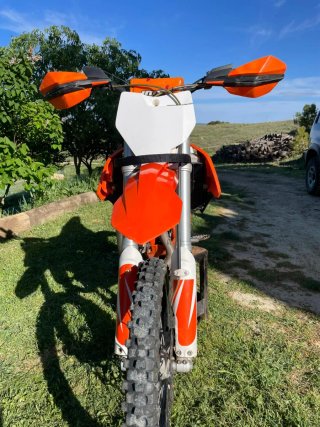 KTM 85 Motocross Naranja/Blanco
