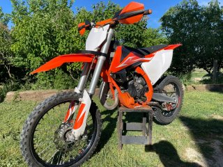 KTM 85 Motocross Naranja/Blanco