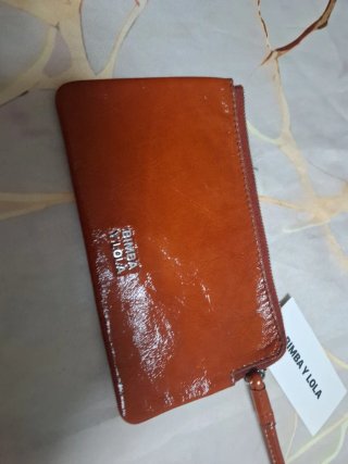 Monedero Bimba y Lola Marrón Naranja