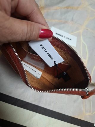 Monedero Bimba y Lola Marrón Naranja