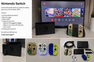 Nintendo Switch con 3 Joy-Cons
