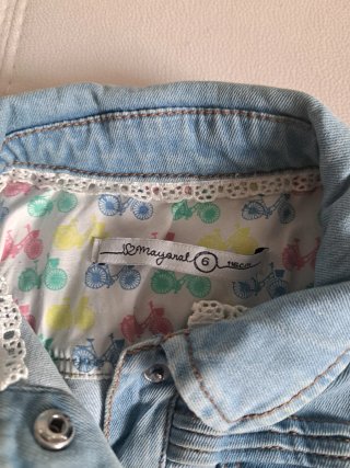 Cazadora vaquera Mayoral Talla 6