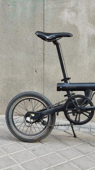 Bicicleta Xiaomi Qicycle Negra eléctrica plegable