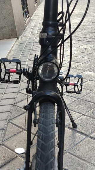 Bicicleta Xiaomi Qicycle Negra eléctrica plegable