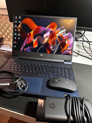 Portátil HP Victus 15 Azul como nuevo