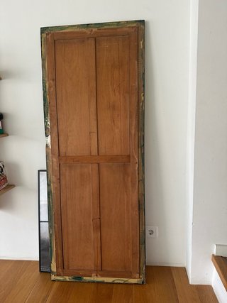 Espejo vintage puerta armario
