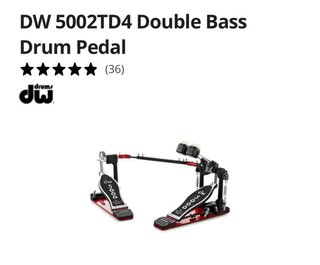DW 5002TD4 Doble Pedal Bombo