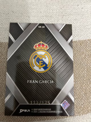 Cromos Real Madrid Daka numeradas