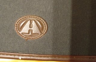 Cartera portafolio AvenueS negra y marrón