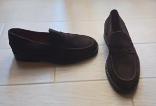 Mocasines Marrones de Ante