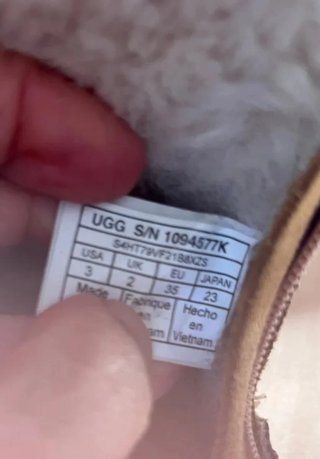 Botas UGG niña talla 35