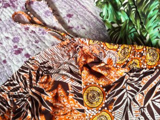 Lote Pantalones estampados tropicales