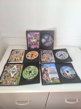 Lote 5 Juegos PC Los Sims 3 Expansión