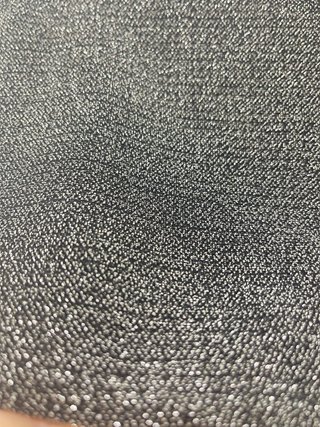 Crop top brillante plateado