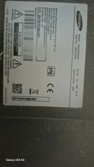 Televisión Samsung 32 Negra