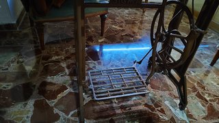 Máquina de coser Singer antigua