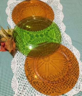 Trío de Platos Llanos Duralex