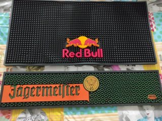 2 Tappetini Gomma Jägermeister & Red Bull